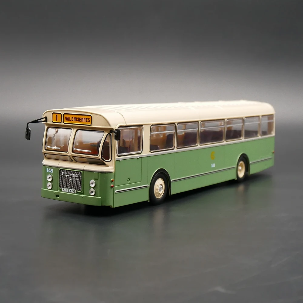 

Ixo 1:43 Scale French Bus Brossel A 92 DAR 1962 Model Car Toy