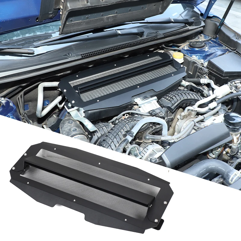 Aluminum alloy For Subaru WRX/Levorg 2022+ Car Engine Compartment Radiator Protective Net decoration Modification Accessories