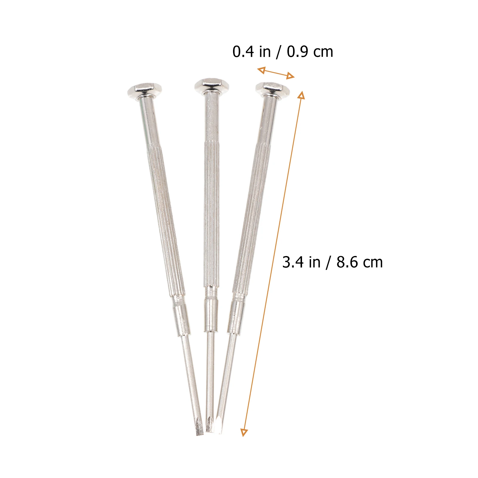 

3 Pcs Sax Screwdriver Music Instrument Small Screwdrivers Saxophone Repair Watch Real Metal Screwsrive for Repir