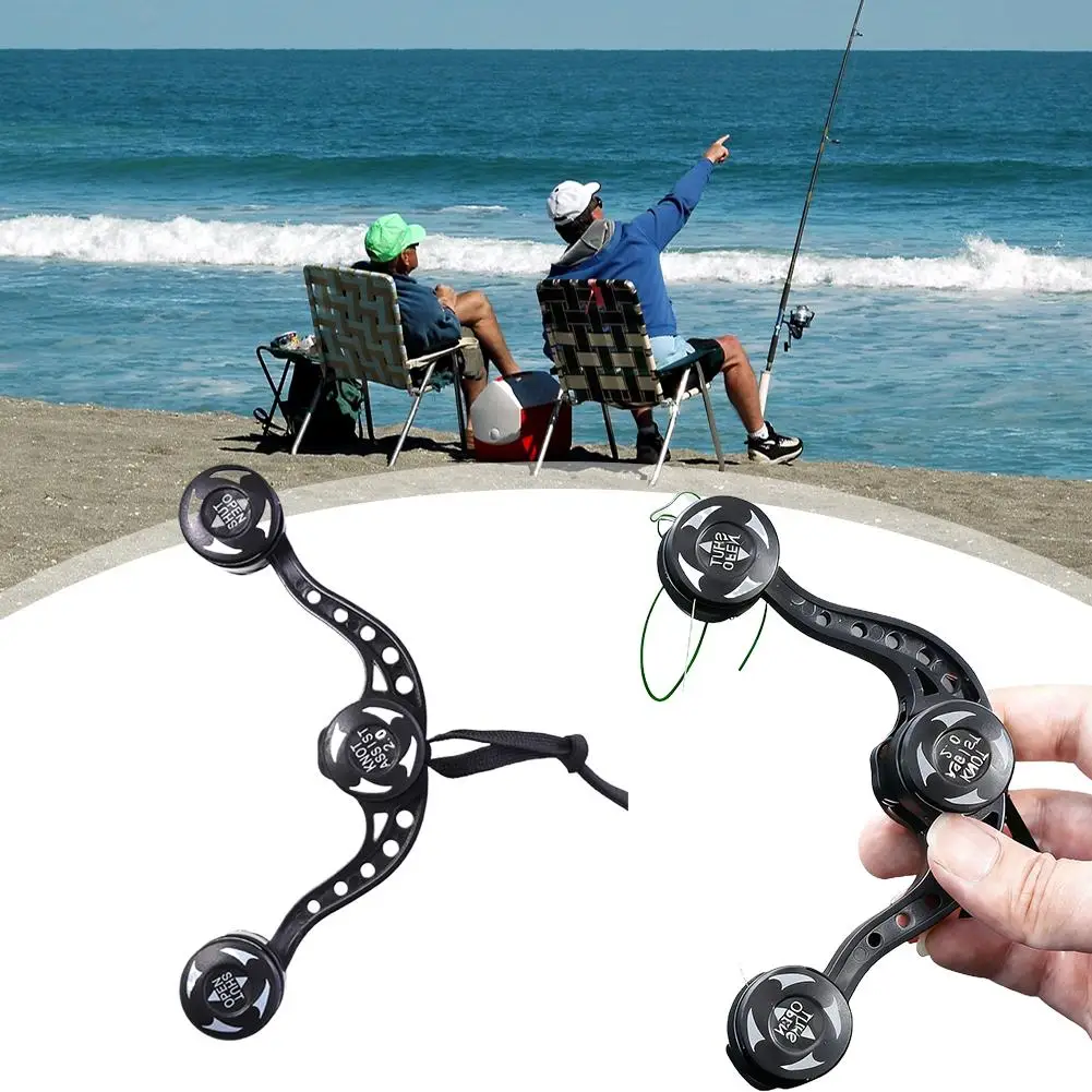 

Принадлежности для рыболовных снастей, черная передняя леска Luya GT, узловязатель, карбон PE, быстрая эффективная леска для галстука, вспомогательные инструменты, артефакт для рыбалки