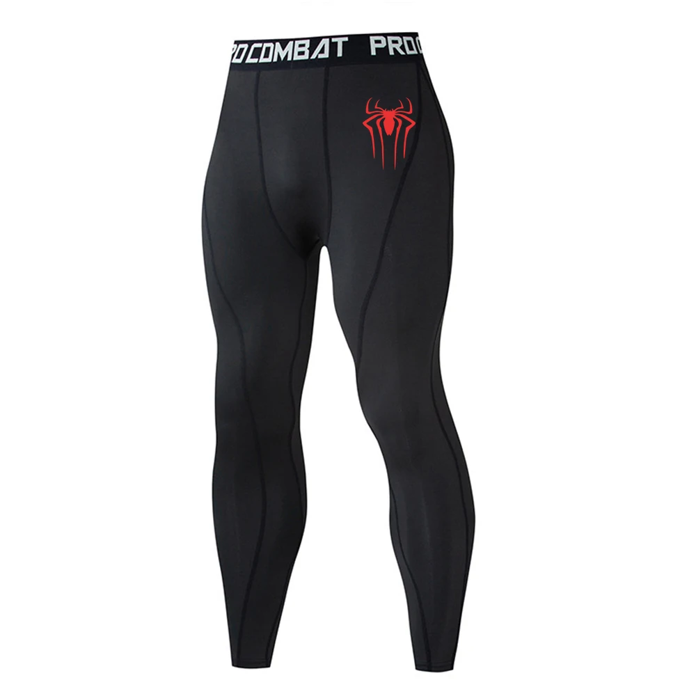 Mallas largas de compresión para hombre, pantalones largos para correr, gimnasio, entrenamiento de Yoga