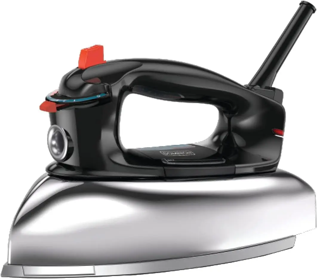 

Классический паровой утюг в стиле ретро мощностью 1200 Вт с антипригарной подошвой и регулируемой температурой