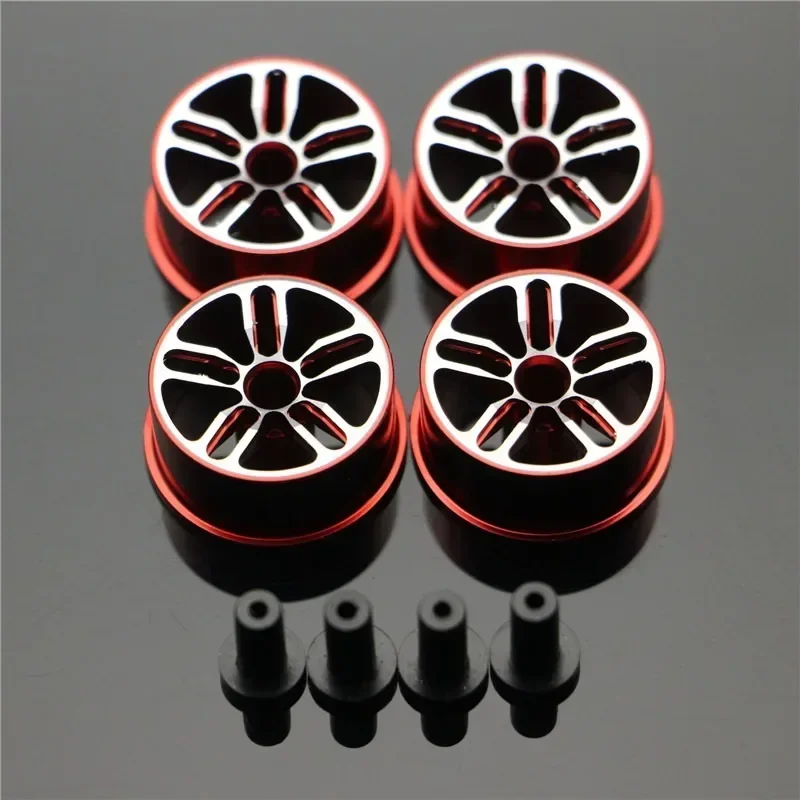 

Middle Diameter20.5mm Lightweight Wheels Self-made Parts For Tamiya MINI 4WD Colored Wheel w/Aluminum Disc