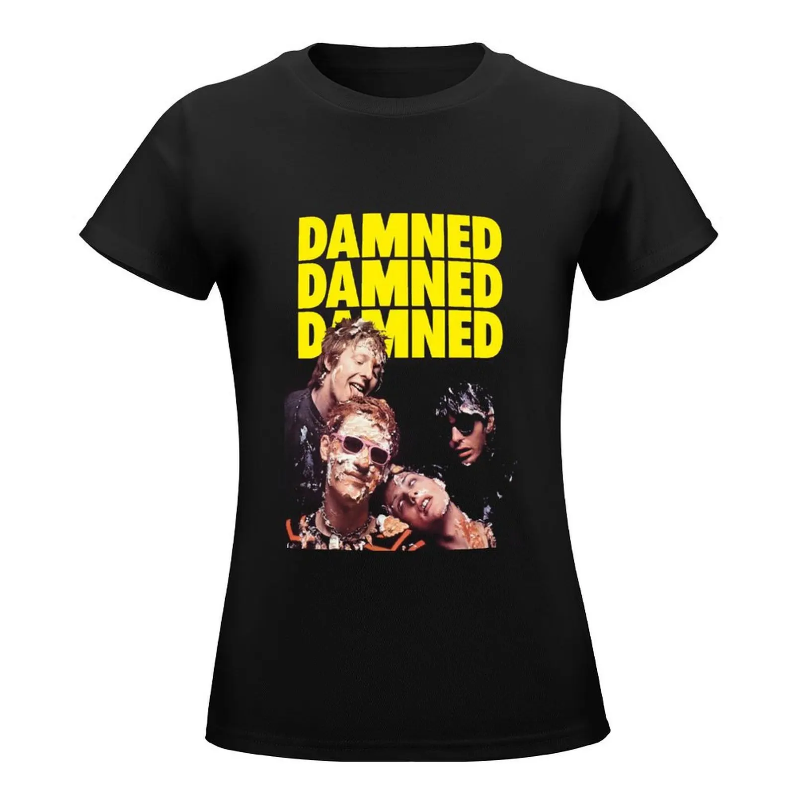 Damned Damned Damned T-Shirt oversized plus size tops aesthetic clothes Women clothes