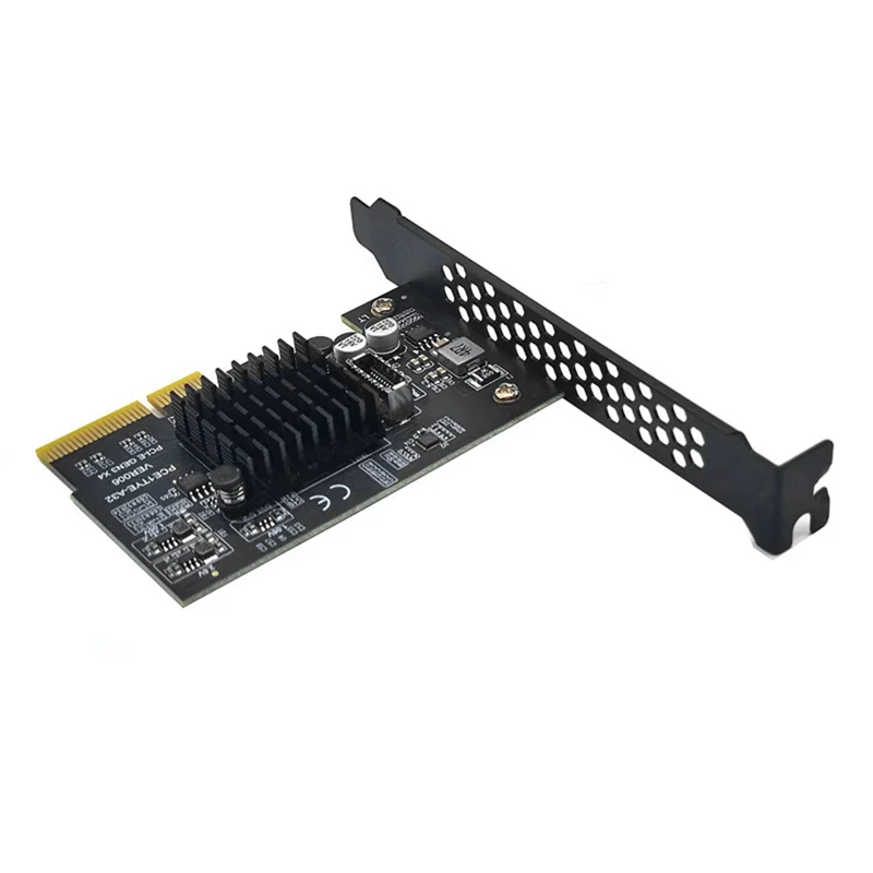 

Карта расширения USB3.2 GEN2X2, 20 Гбит/с, адаптер PCIE 4X TYPE-C, передняя часть A-KEY/TYPE-E, прочный, простая установка