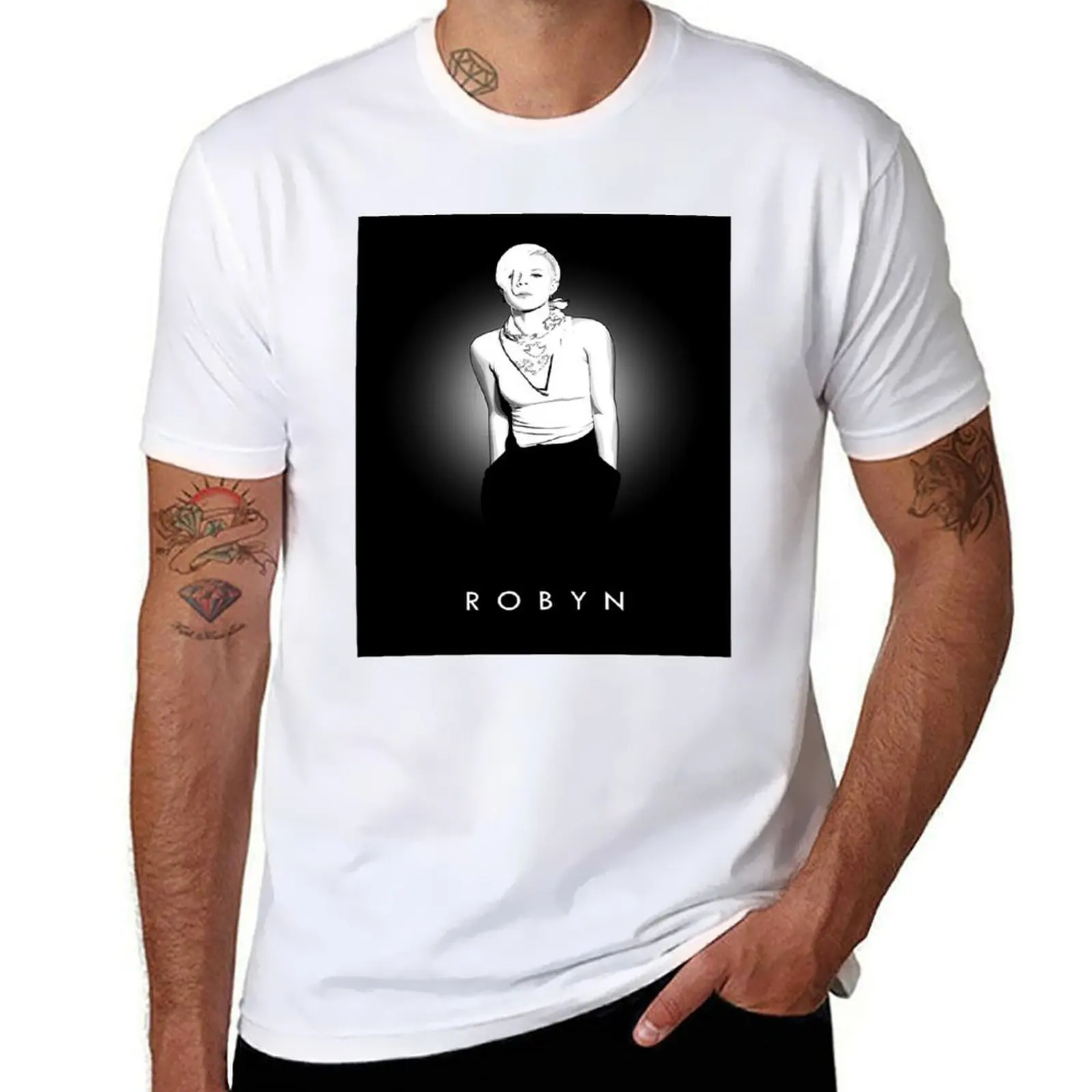 

Robyn T-Shirt cotton t shirts man 100% funny t shirts man T-Shirt