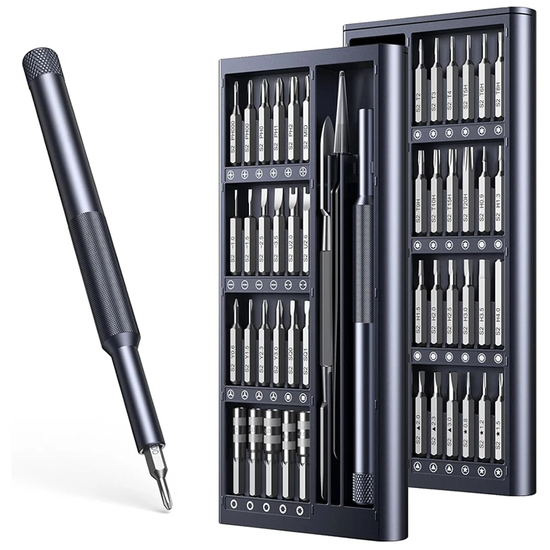 50 in 1 Precision Screwdriver Set Magnetic Mini Repair Kit for Laptop PS4 PS5 Phone Glasses Watch Toy Stocking Stuffers Gifts