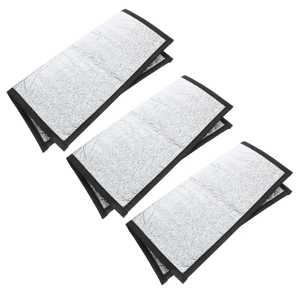 3Pcs Reflective Reptile Heating Pad Efficient Thermal Distribution Mat for Snake Heater Reptile Tank Heater Lizard Warming Mat