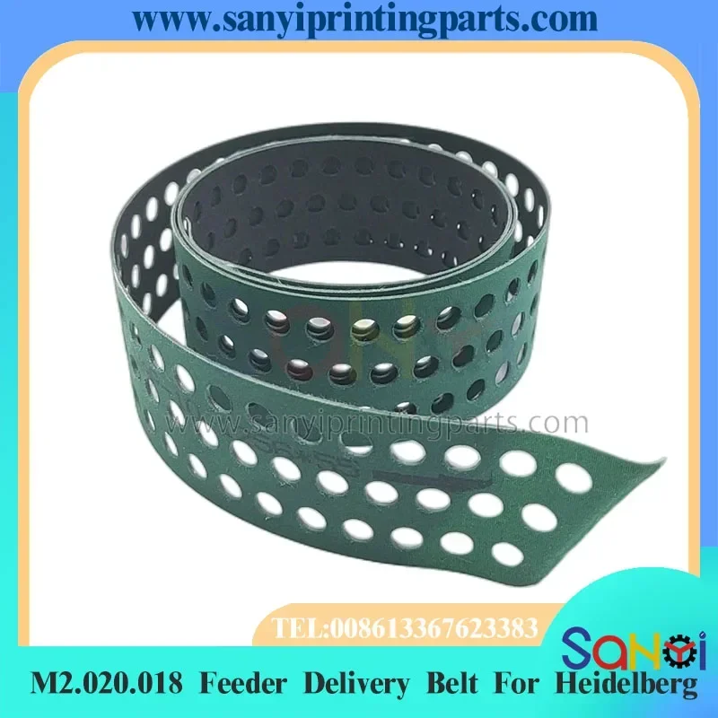 

Бесплатная доставка Heidelberg Narrow-3H0le M2.020.018 Пояс подачи 1256x55 мм для печатной машины