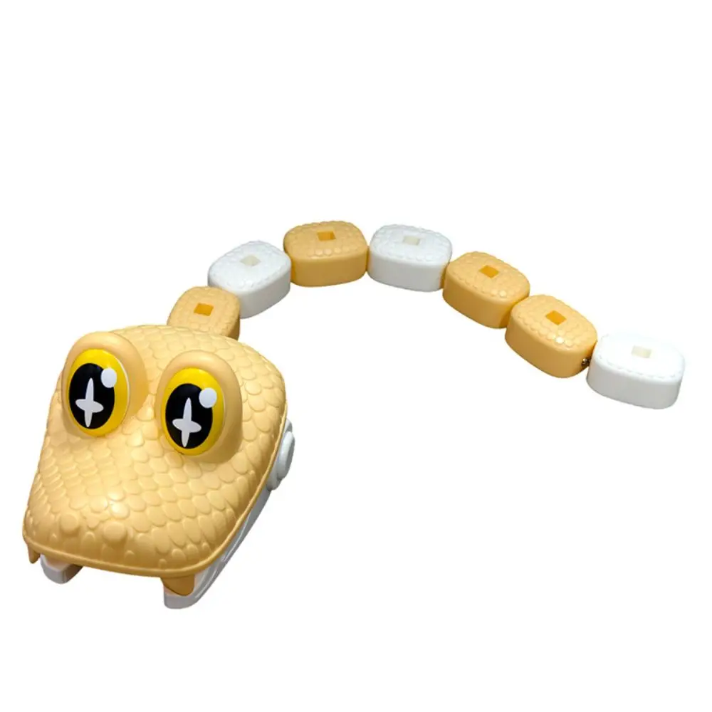 Energy Beans Magnetic RC Snake Car Rechargeable Bead Eating Remote Control Car Desktop Interactive Magnetic RC Car Gift