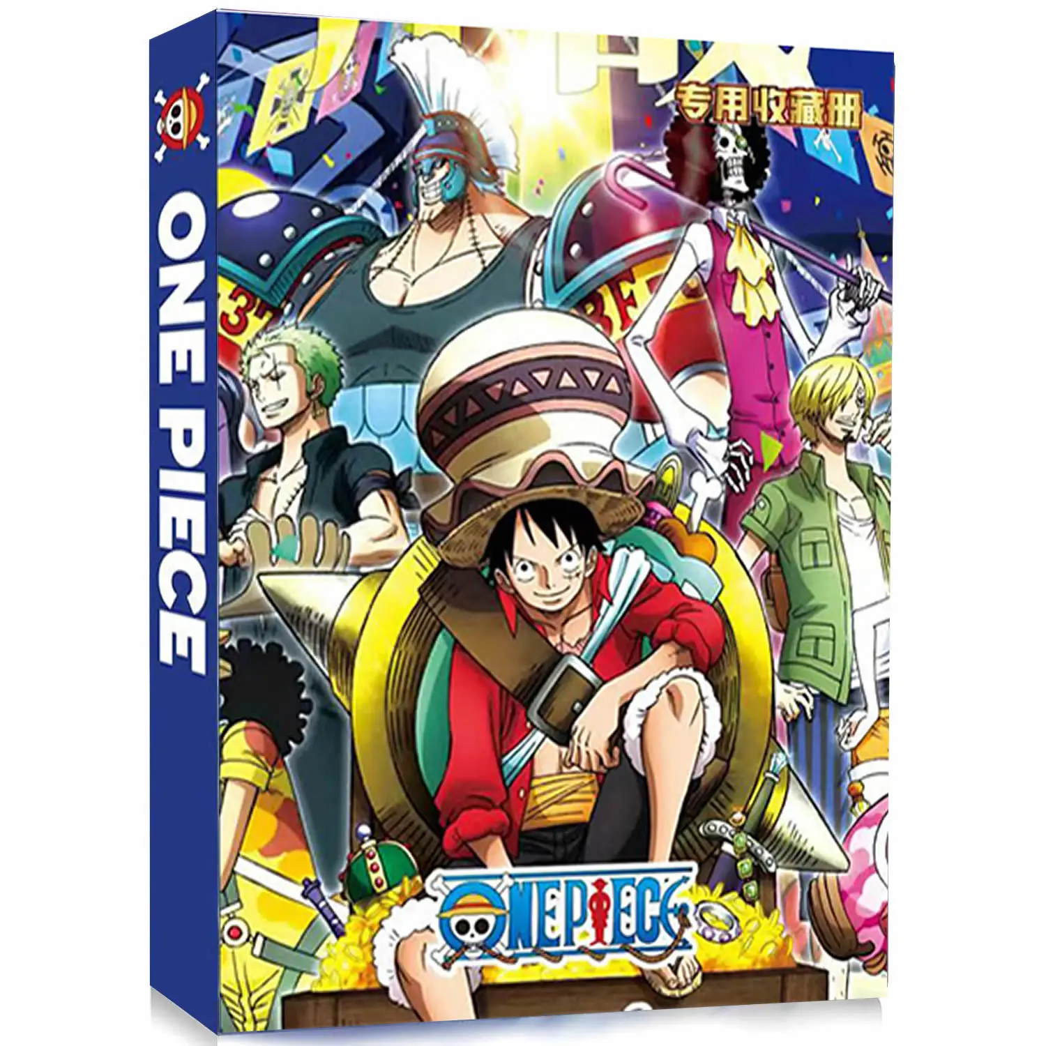 160pcs One Piece Cards Album Book Anime Game Cards Map Binder Holder Cartoon Onepiece Collection Folder Children Album Toy Gift