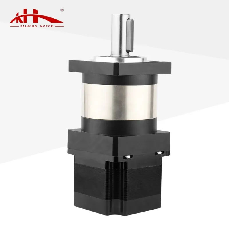 57x57x45mm High Precision 2 Phase 1.8 Nema 23 Hybrid Stepper Motor Planetary Gearbox 5:1/10:1 Ratio DC 36V 0.7Nm CE ROHS