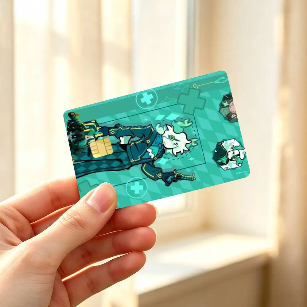 P-PhightingES Medkit Credit Card HD Stickers Premium matte film effectively prevents fingerprints and daily abrasion.