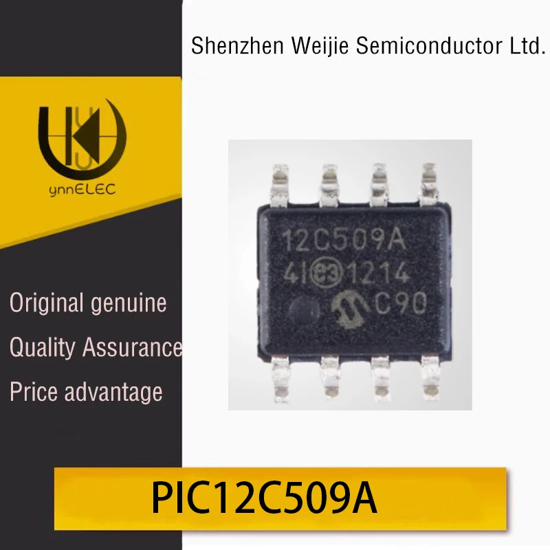 

Оригинальный OEM микроконтроллер PIC12C509A-04I/SM SOIC-8 для поверхностного монтажа/8-битный чип шелкография