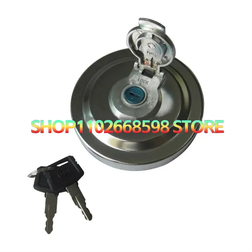 Lockable Fuel Tank Cap 4361638 for Hitachi Excavator With 2 Keys EX120-5 EX100-3