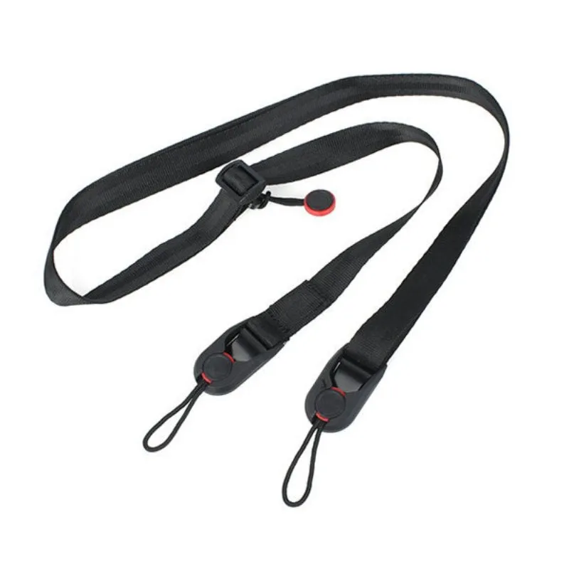 Multi functional decompression camera shoulder strap safety belt waist buckle waist hanging safety rope