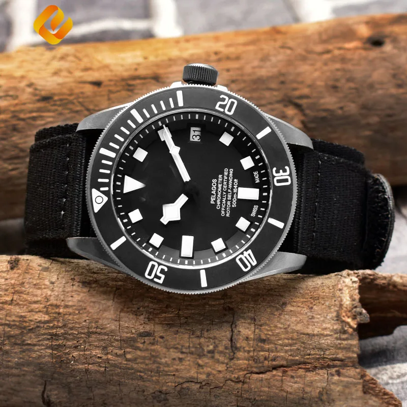 For Seiko Rolex Hook-and-loop fastener Nylon watch strap sport watchband nato strap Black blue green band High-quality buckle