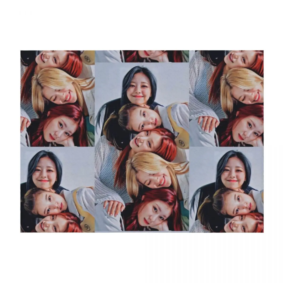 Itzy Throw Blanket Retros Single Flannels Multi-Purpose Blankets