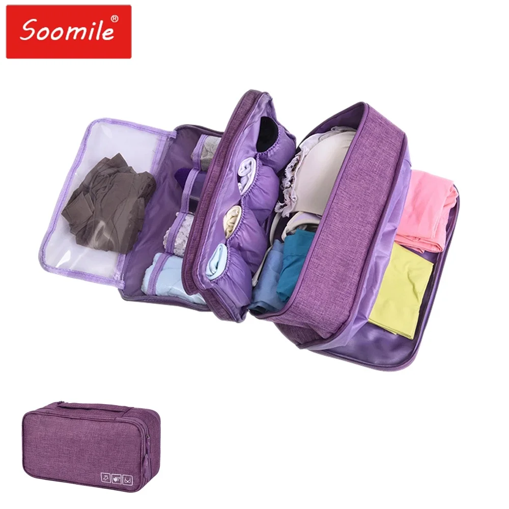 

Travel Storage Bag For Underwear Socks Bra Women Travel Organizer Bag Panties Clothes Pouch Travel Accessories Supplies Products