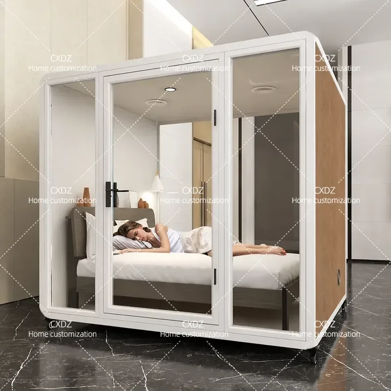 Custom Soundproof Room for Home Studio Piano Drum Recording Live Streaming Silent Sleeping Pod Telephone Booth Noise