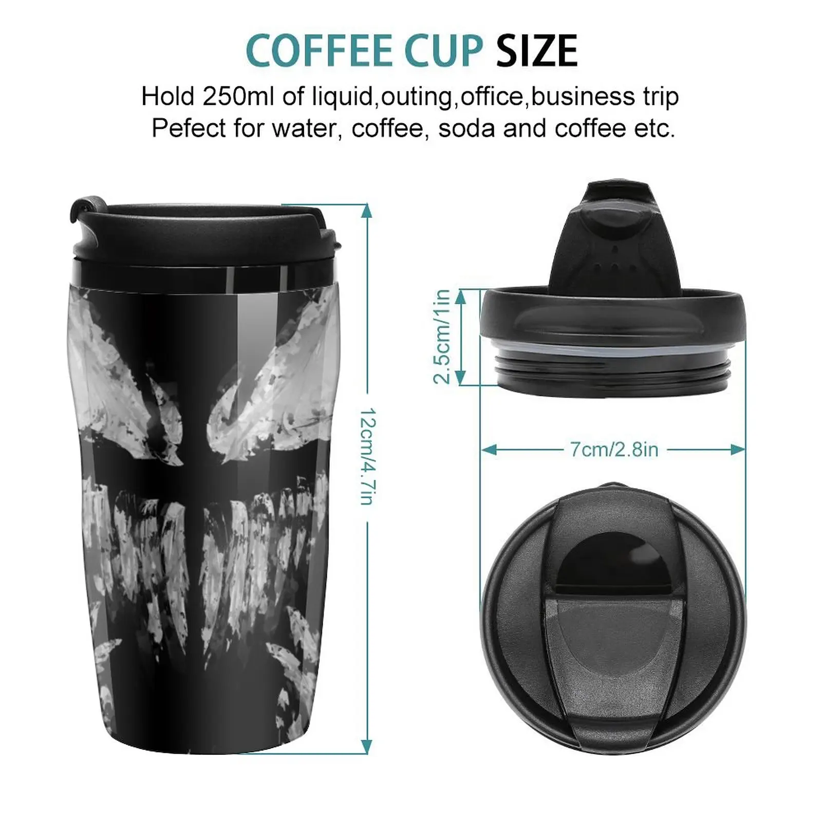 New Poisonous Substance Travel Coffee Mug Thermo Coffee Mug Coffee Bottle Cup Coffee Latte Cup