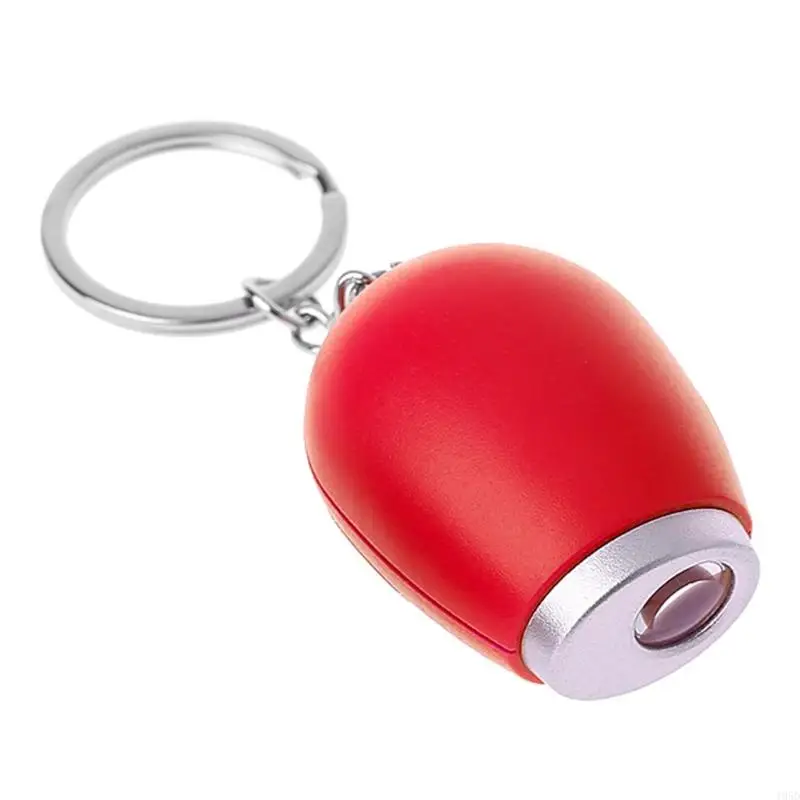 LED Projection Alarm Clock Including Flashlight and Keychain Rope for Portable Desktop Decoration Table Decors Home Use 