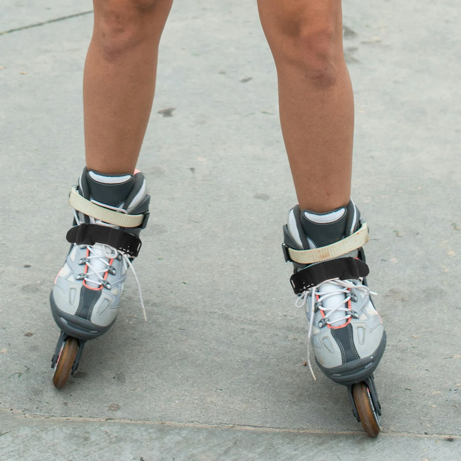 2 قطعة أحذية التزلج مشبك الأشرطة استبدال الأسطوانة تزلج الملحقات مادة البولي بروبيلين قوي الربط قابل للتعديل صالح لجميع الأعمار #3