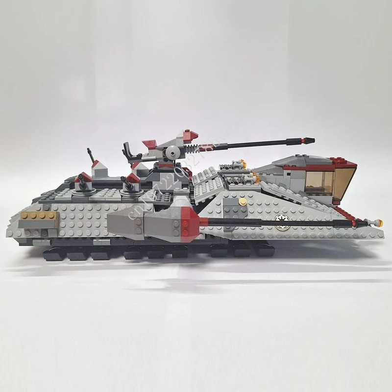 1012 pièces Compact assaut Transport espace militaire MOC UT-AT bataille puzzles Architecture anniversaire assemblage cadeau de noël enfants âge