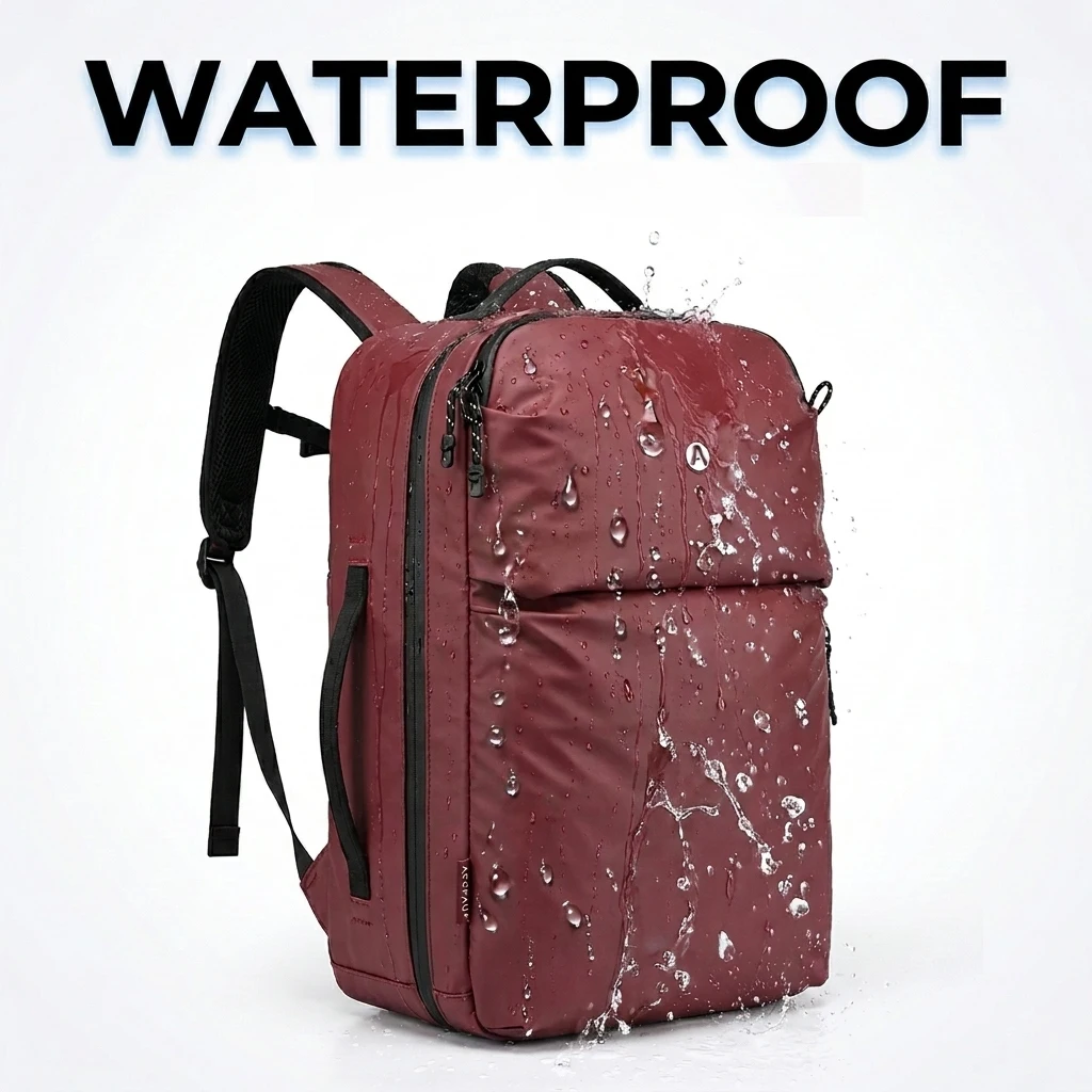 Mendy Waterproof Backpack Large Capacity Travel Business School Bag High Quality Durable Lightweight Outdoor Hiking Camping Bag
