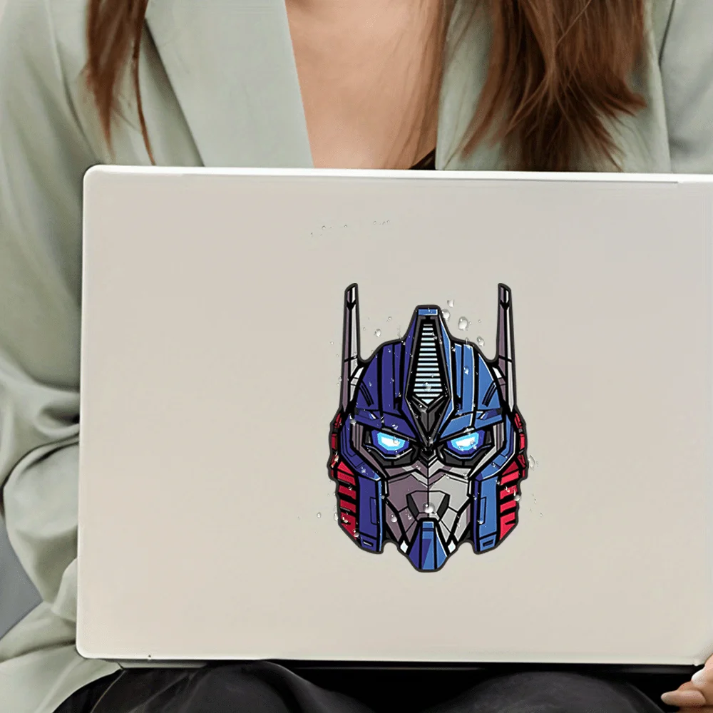 ملصق Transformers Optimus Prime الأنيق - لاصق عصري لحافظات الهواتف وحقائب الظهر وأجهزة الكمبيوتر المحمولة، رائع لمحبي ثقافة البوب