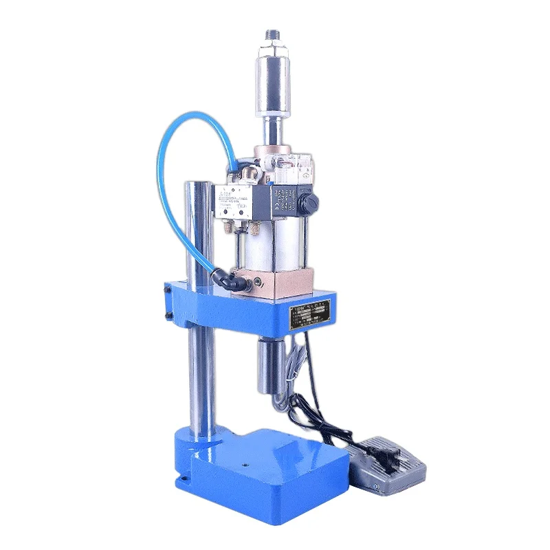 

YIIDNN CE YD50 small single column pneumatic press 110 / 220V stamping machine adjustable force 120KG punching machines