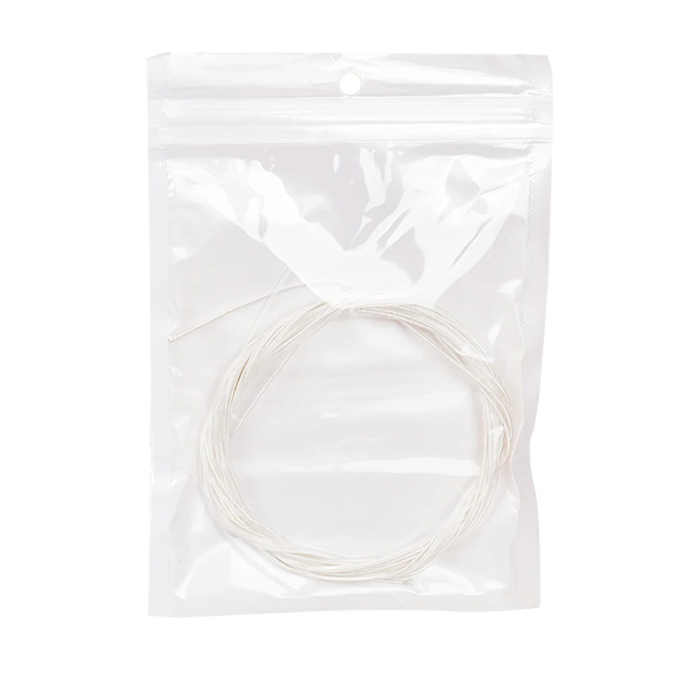 6 teile/satz Klassische Gitarre Saiten Nylon Silber Überzug Set Super Licht Für Klassische Akustische Gitarre Teile Ersatz Zubehör – Detail 2