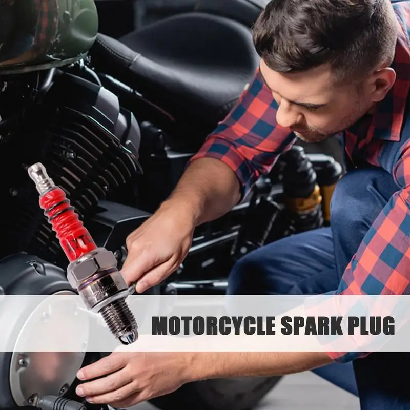 Car Spark Plug High Performance Racing Sparkplugs Automotive Parts Replacement Equipment for Vehicle Scooter Motorcycle Engine