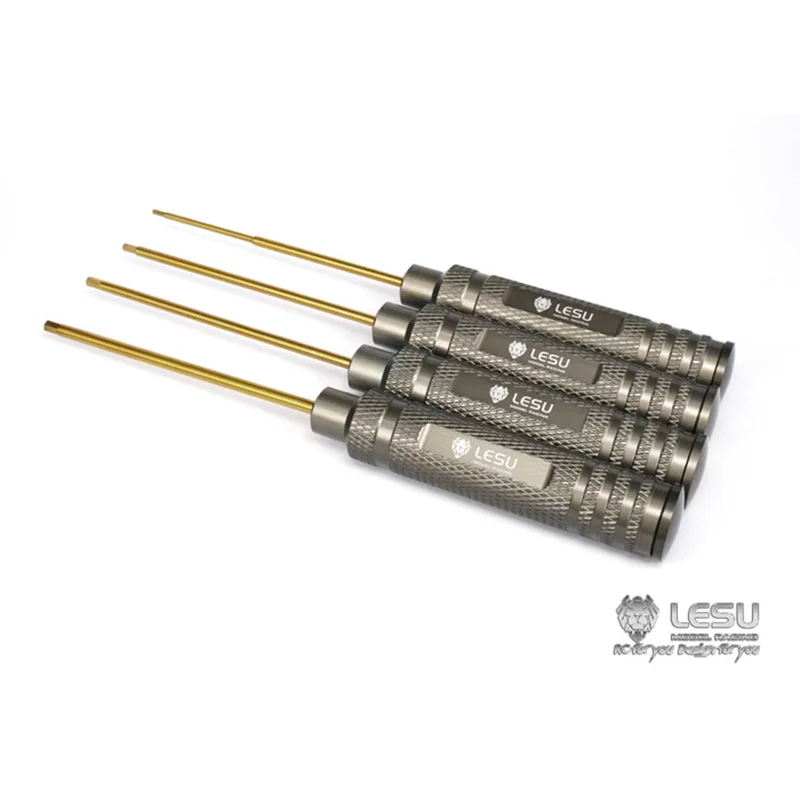 Metal Lesu 1.5Mm 2.0Mm 2.5Mm 3.0Mm Screw Driver Tool Model For Tamiyaya 1/14 RC Tractor Truck Car TH02516