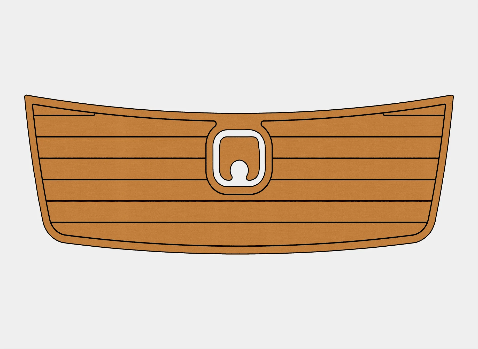 

Marine Faux Teak EVA Non-Slip Mat -2005-2009 Malibu MSP5 Response LX Self-Adhesive 1/4" (6mm) Boat Deck Pad for Cockpit & Deck