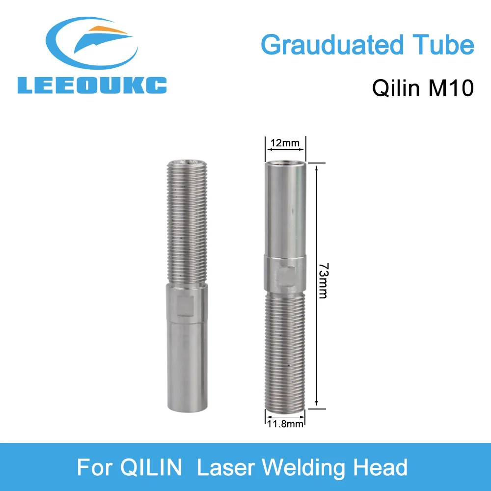 Handheld Welding Grauduated Tube Consumables Nozzles Connecting Pipe Tube Welding For QILIN HANWEI CHAOQIANG WEIYE Graded Tube