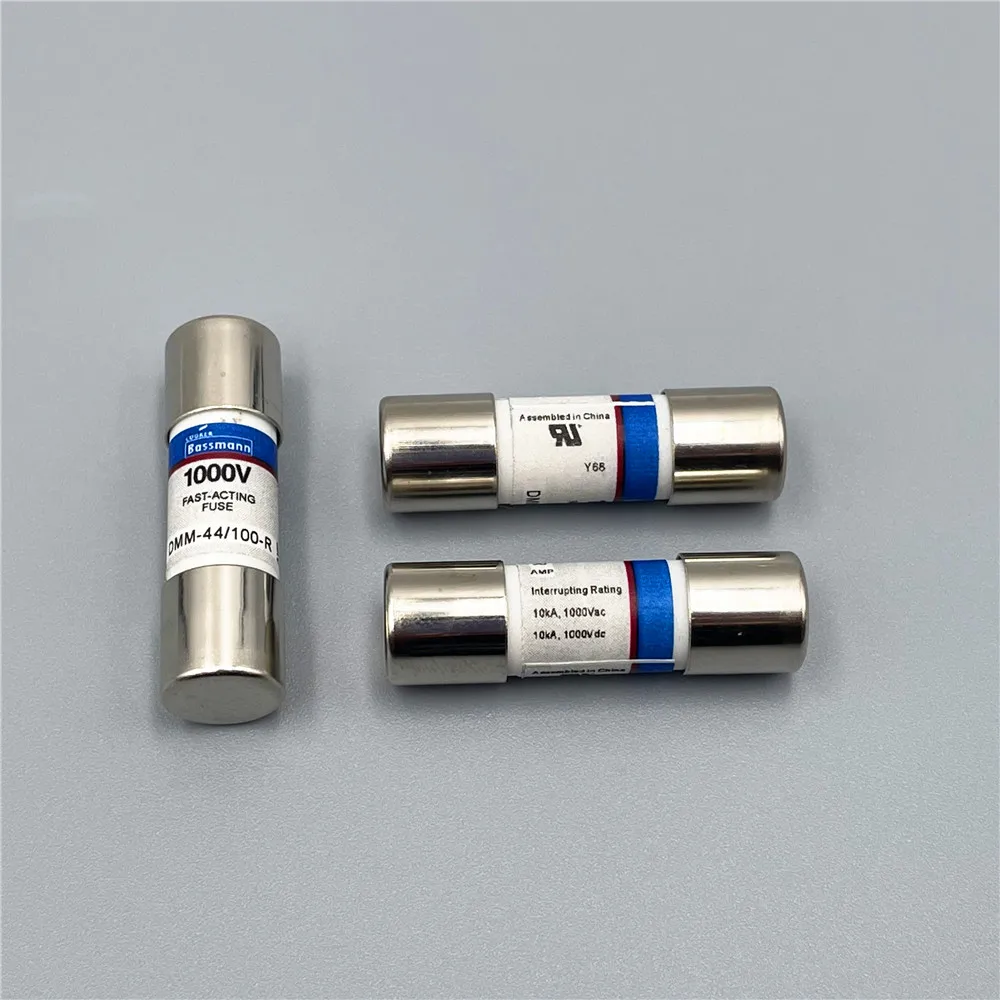 10pcs/Lot Fast Acting Ceramic Fuse DMM-44/100-R DMM-B-44/100-R DMM-44/100 DMM-B-44/100 440mA 1000V 10x35mm for Fluke Multimeter