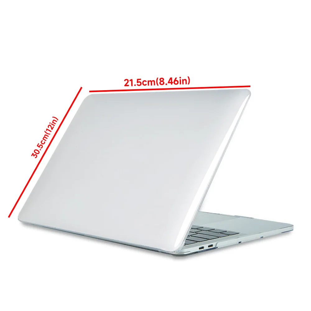 Crystal Clear Laptop Case  For Apple Macbook Air 13.3 A1932 A2179 Pro 13.3 A1706 A1708 A1989 A2159 A2251 A2289