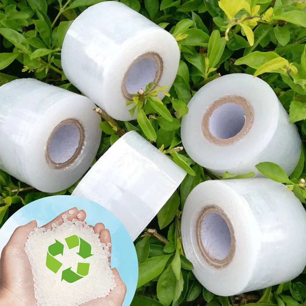 1Roll Grafting Tape Strecth Self Adhesive Parafilm Pruning Strecth Film For Fruit Tree Budding Nursery Orchard Floristry Plant