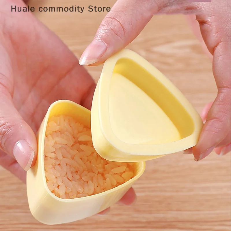 1Pc Nuovo FAI DA TE Stampo Per Sushi Onigiri Palla di Riso Pressa Per Alimenti Triangolare Sushi Maker Stampo Cucina di Casa Giapponese Bento Accessori Strumenti