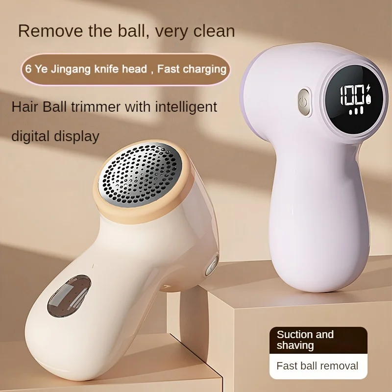 

Portable Hairball Trimmer for Clothes, Compact Design, Beautify & Soften Garments, Cute Style Remover, Say Goodbye to Clothing H