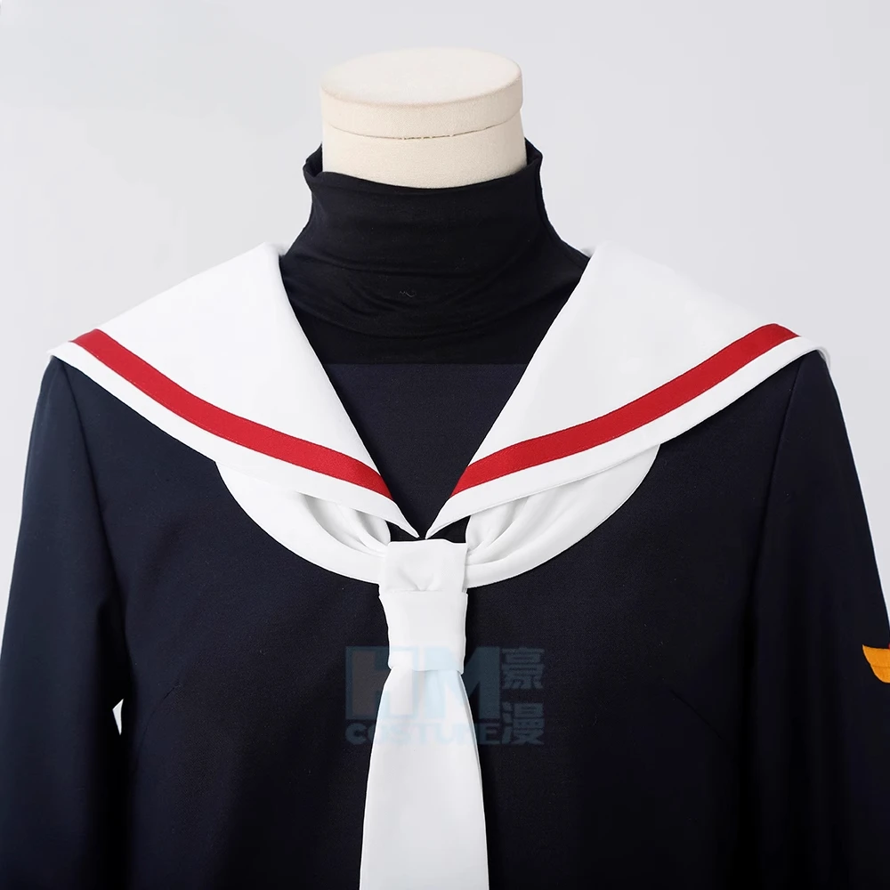 Kimonoto Sakura / Daidouji Tomoyo Cosplay Costume  Anime Card Captor Sakura Cosplay School Uniform Top Skirt Set