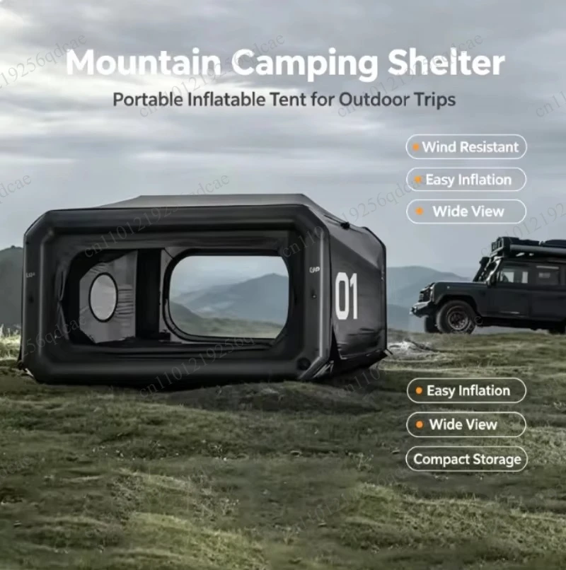 Outdoor Waterproof Large High Quality Portable Hiking Folding Outdoor Inflatable Tent Square Family Camping Tents EU Standard