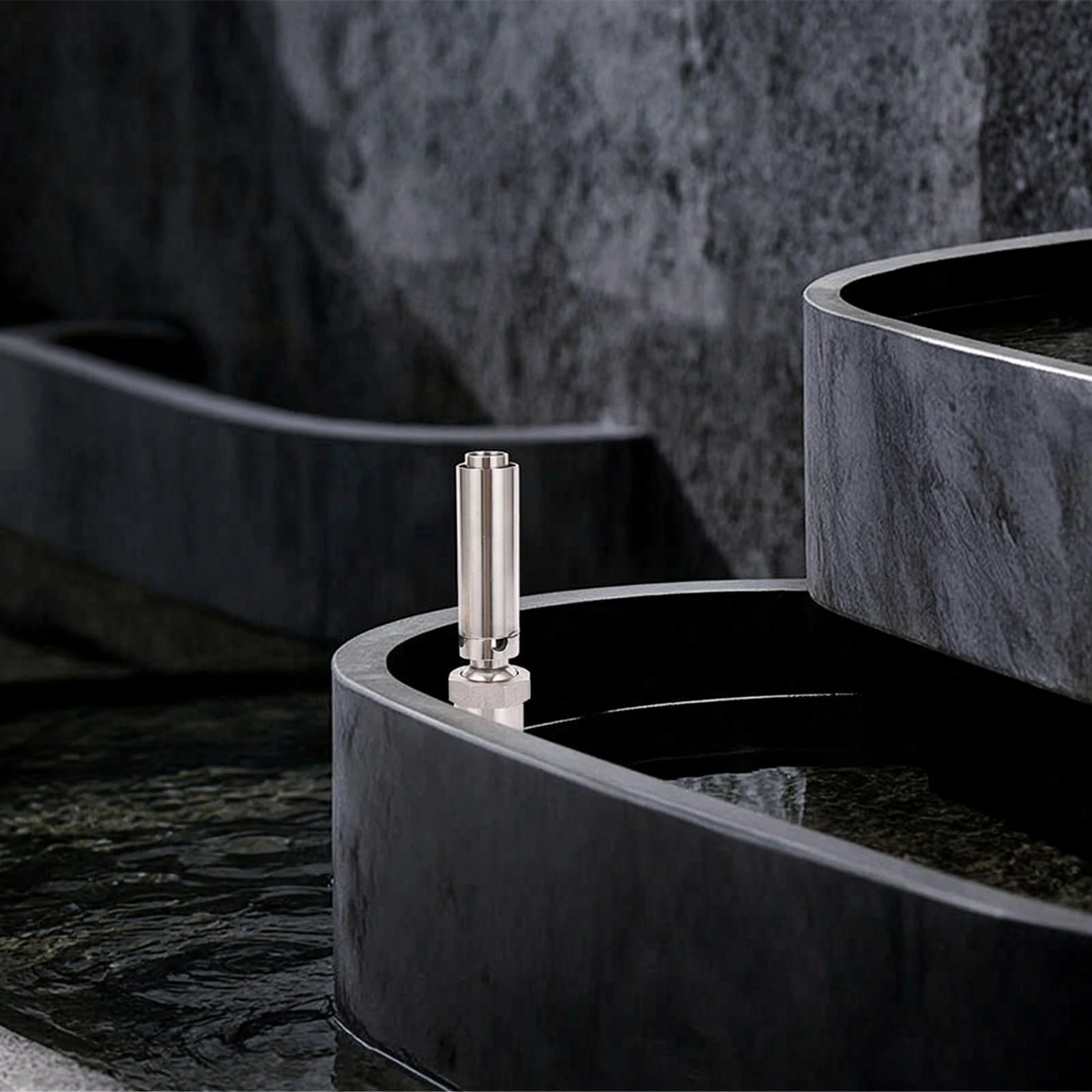 Aerating Fountain Nozzle Outdoor Fountain Nozzle with Threaded Connection Easy Install Efficient for Landscapers, Ponds