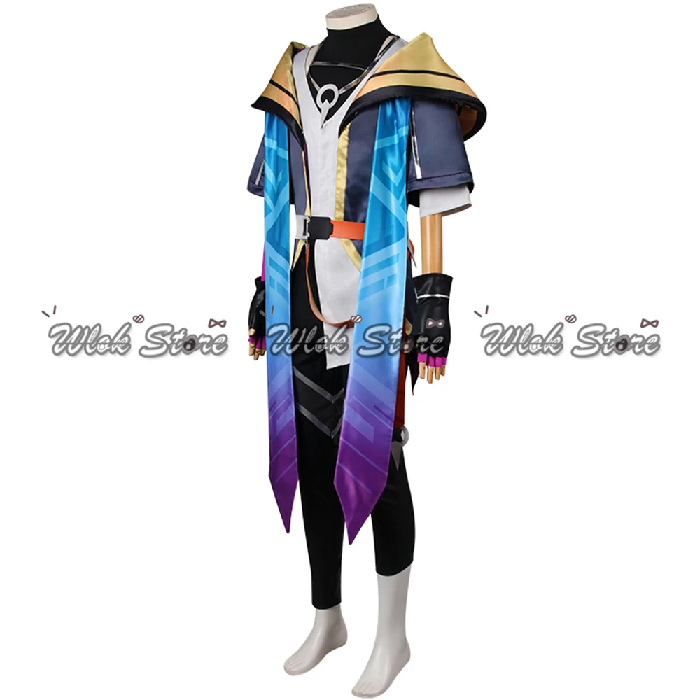 LOL Heartsteel Cosplay Traje para Homens e Mulheres, Traje Aphelios, Sapatos, Botas, Peruca, Carnaval, Festa de Halloween, Jogo Personalizado