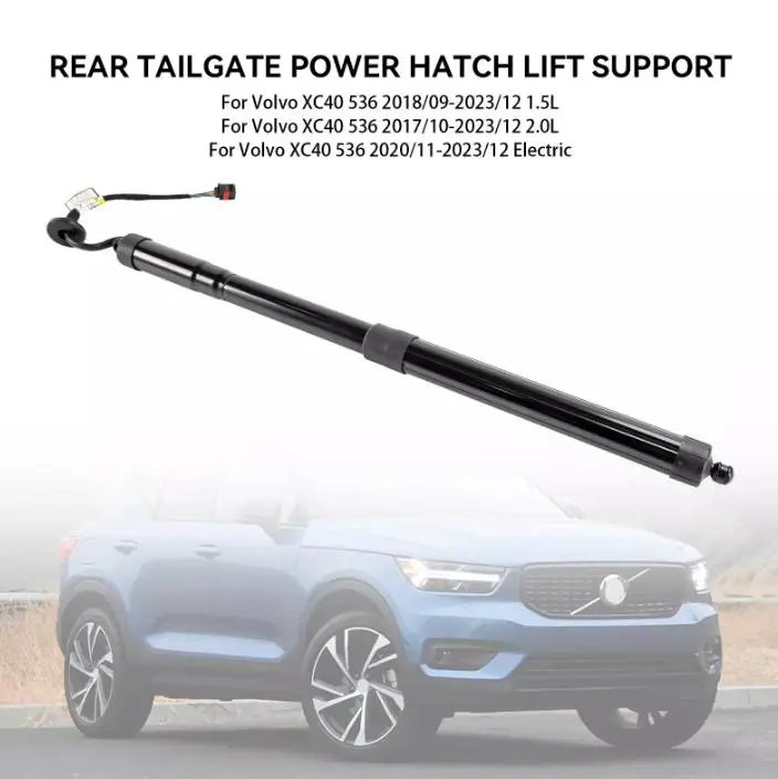 1pcs for Volvo XC40 2018-2023 32296296 32296297 Rear Right / Left Liftgate Tailgate Hatch Trunk-Lift Support Strut Shock