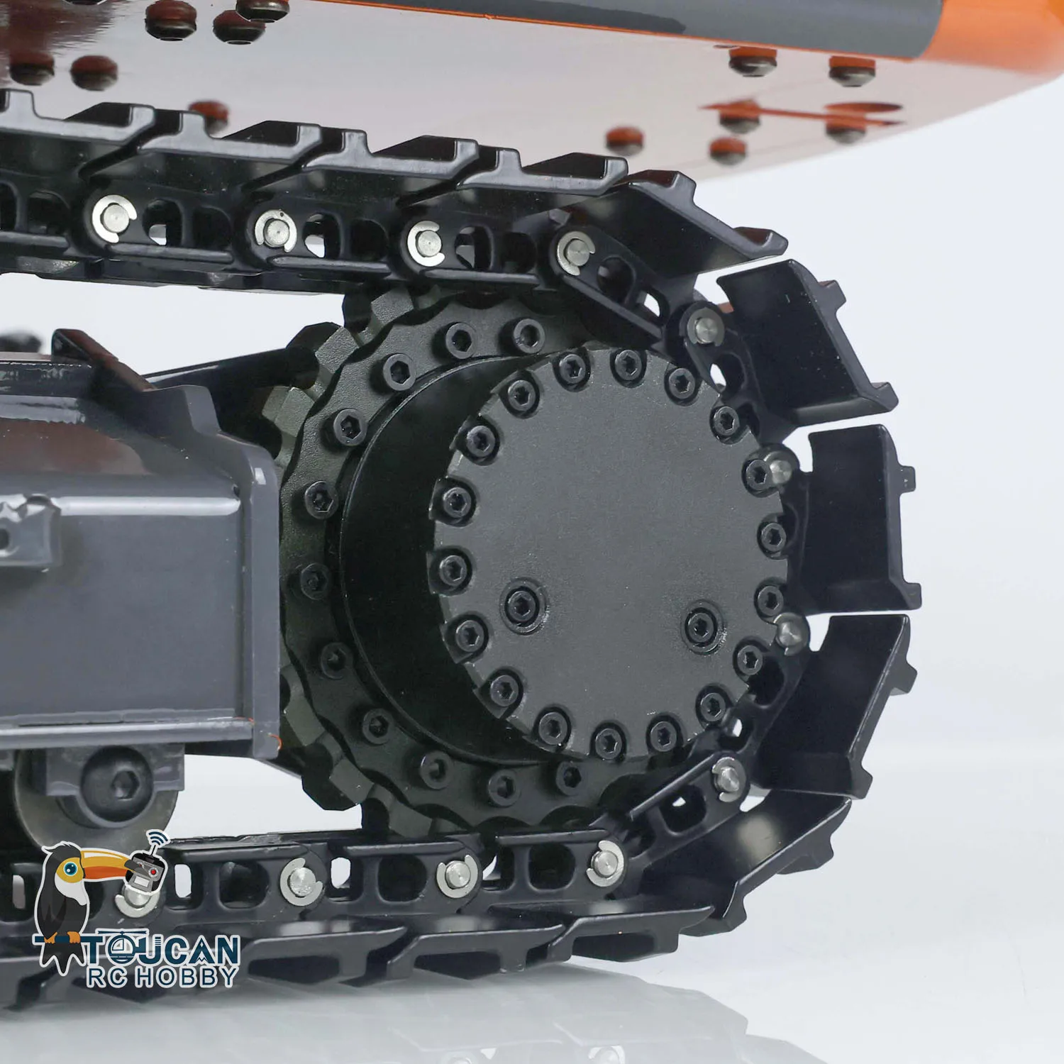 

Металлический RC гидравлический экскаватор для 1/12 DIM H2 ZX210 Toucan RC Hobby, окрашенный, собранный, с дистанционным управлением, экскаватор, модель грузовика