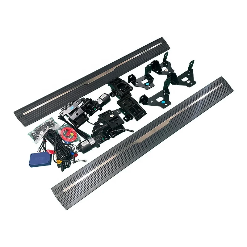 2 باب 4 أبواب LC79 الملحقات الخارجية سبائك الألومنيوم الطاقة تشغيل لوحات السيارة الجانب القدم خطوة لتويوتا لاند كروزر 79