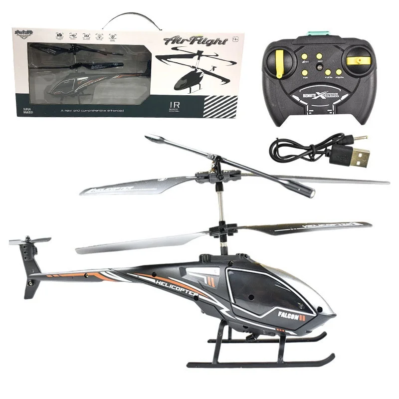 

Remote controlled airplane USB charging remote controlled helicopter 2.5-channel aviation model children's toy gift