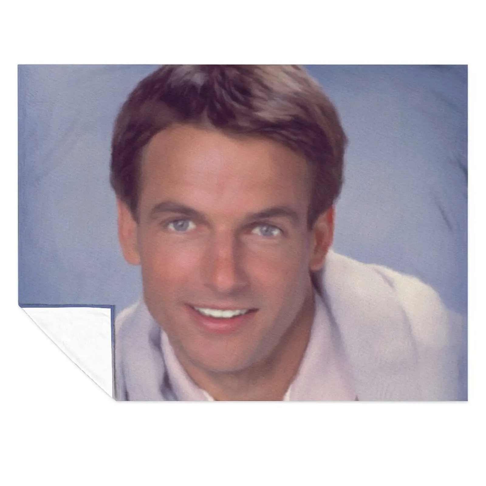 

Mark Harmon, TV Star Throw Blanket Winter beds Sofa Flannels Multi-Purpose Blankets